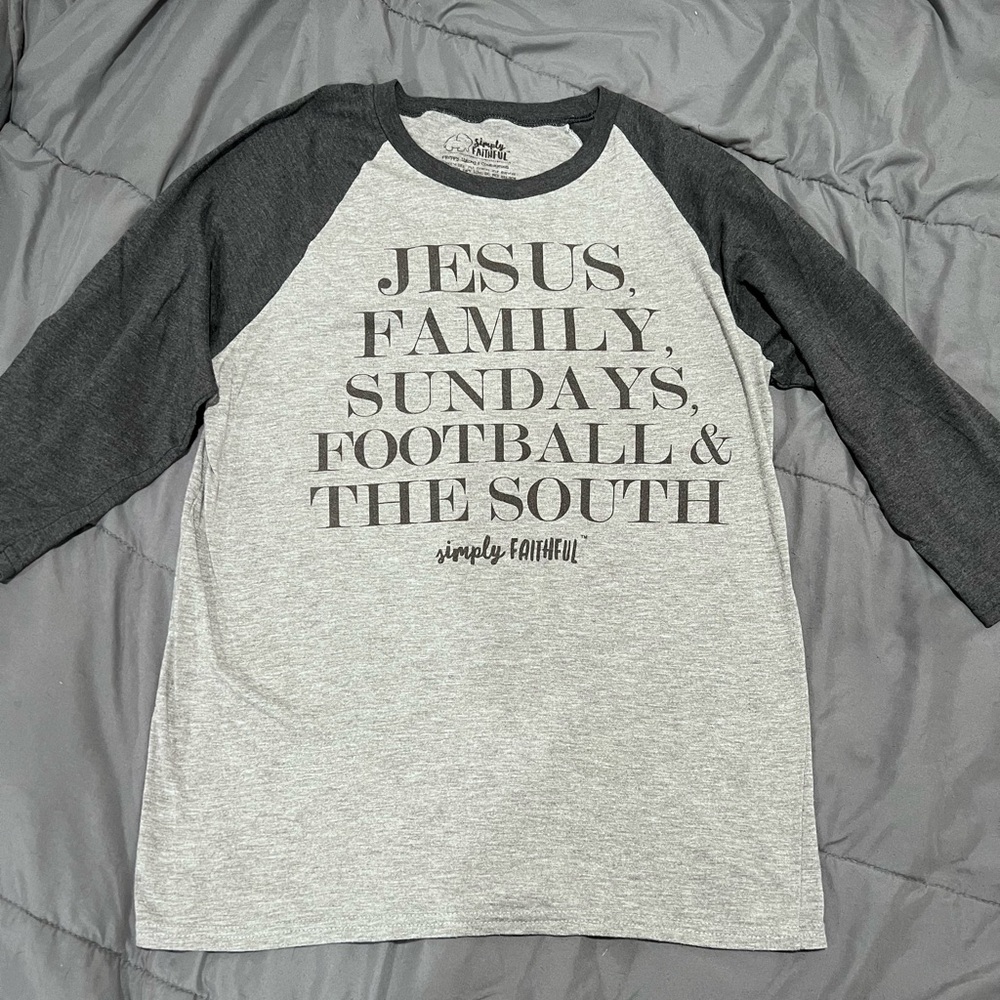 Simply faithful shirt